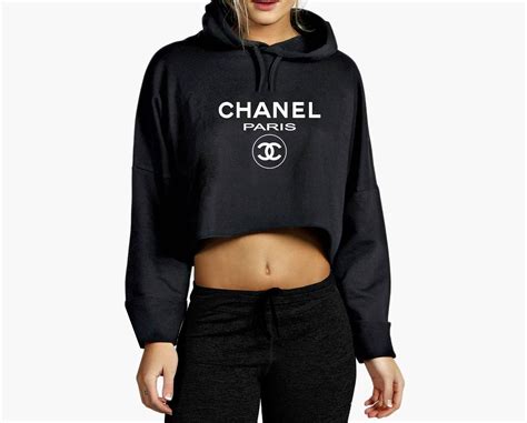 coco chanel sweatshirt|chanel cropped sweater.